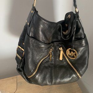 Michael Kors Black Leather